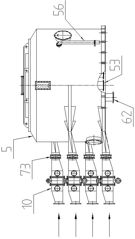 Flotation deinking machine for removing ink in waste paper pulp by utilizing air flotation principle