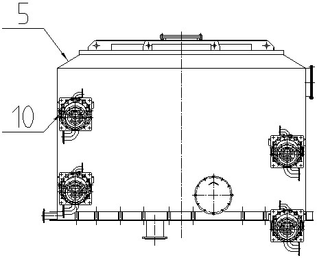 Flotation deinking machine for removing ink in waste paper pulp by utilizing air flotation principle