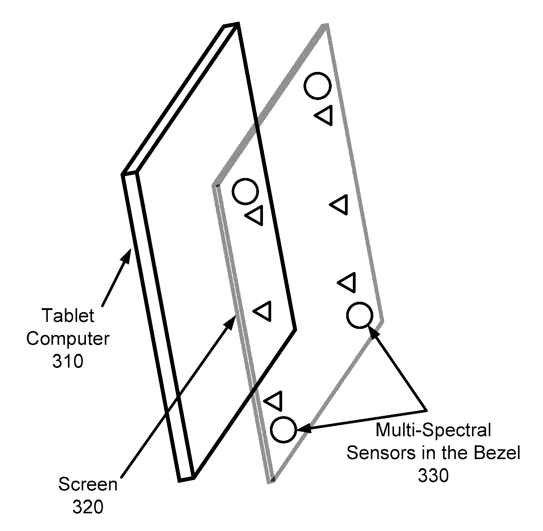 Near Touch Interaction with Structured Light