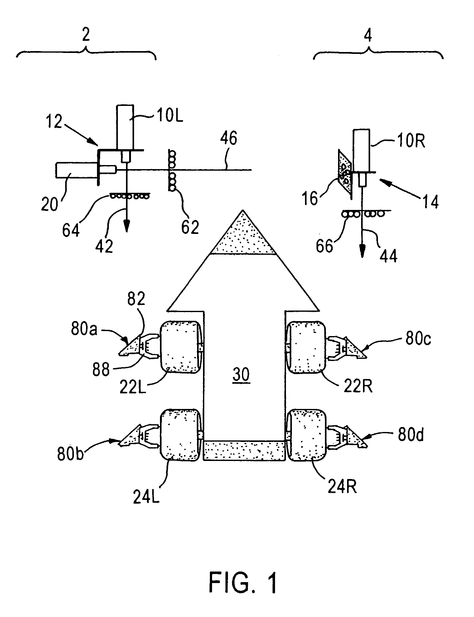 Self-calibrating, multi-camera machine vision measuring system