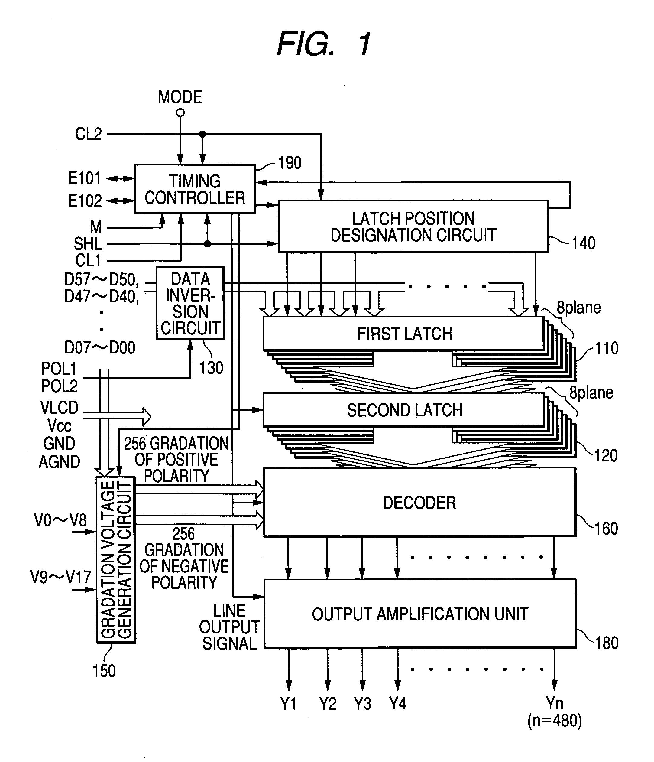 Liquid crystal display driver device and liquid crystal display system