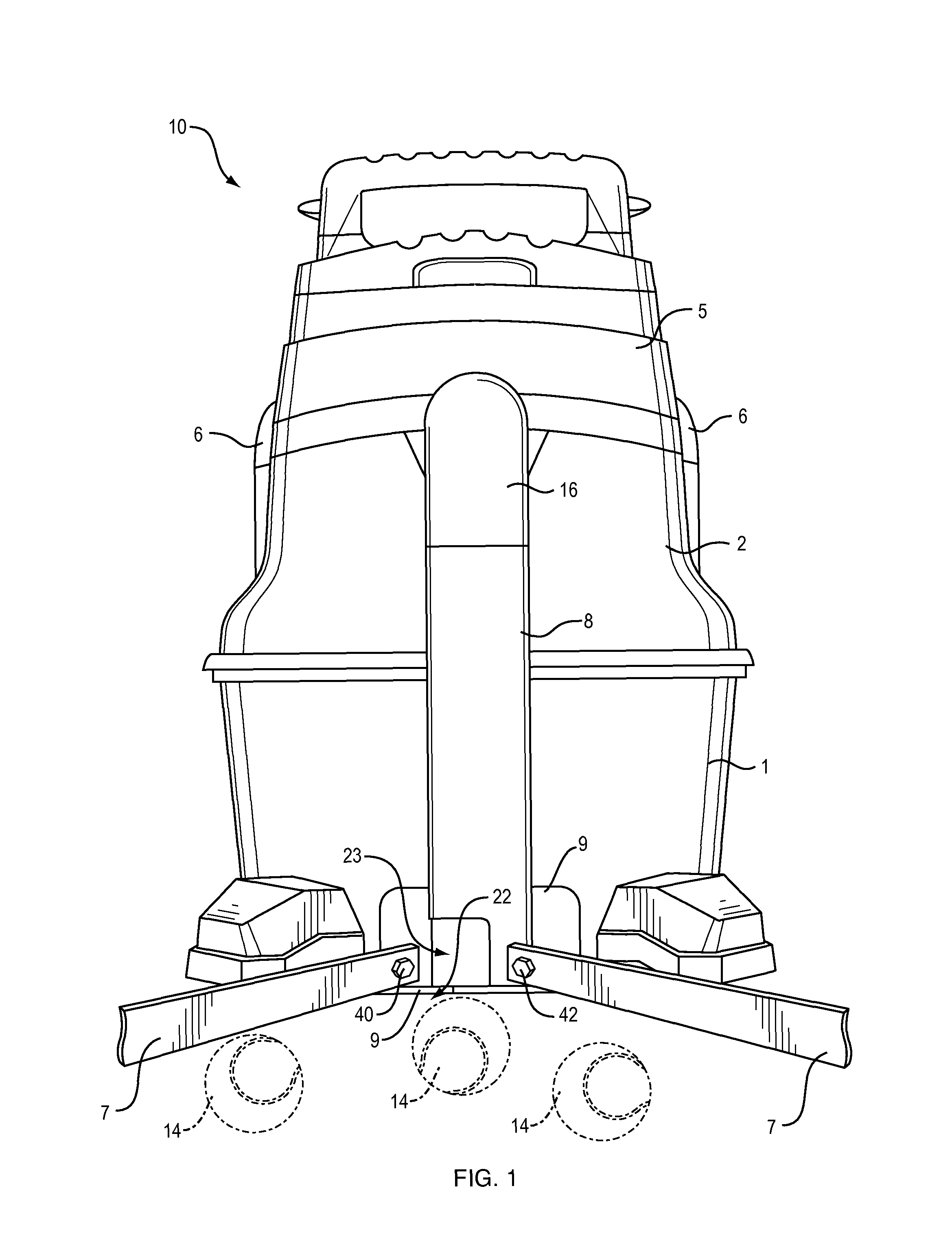 Tennis ball vacuum collector