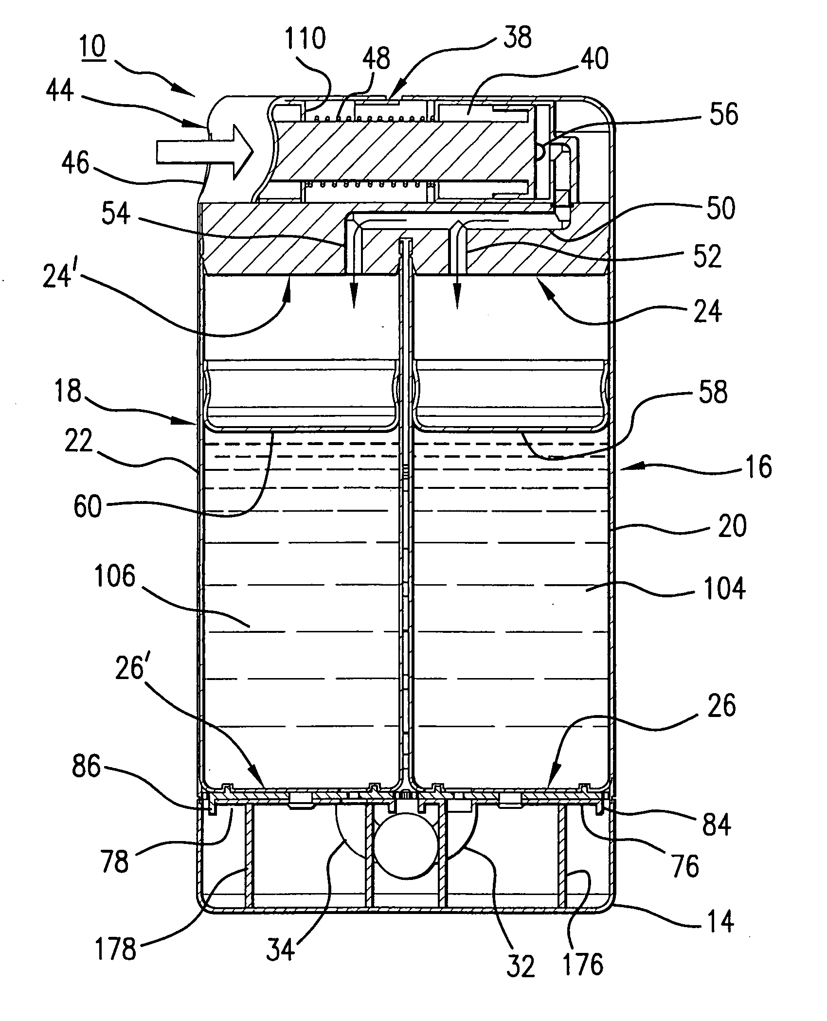 Adjustable flow liquid dispenser