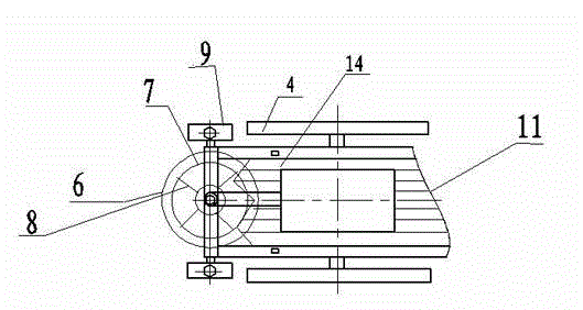 Small-size two-line garlic combine harvester