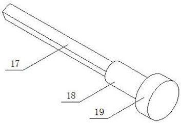 Injection molding machine nozzle and mold entry point anti-blocking device for plastic pipe fittings production