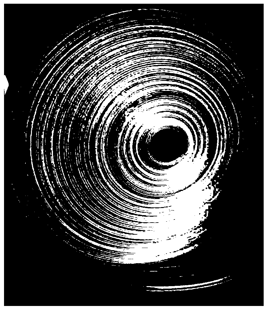 Sponge laying cloth and preparation method and applications thereof