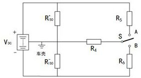 Electric vehicle insulation state online detection method