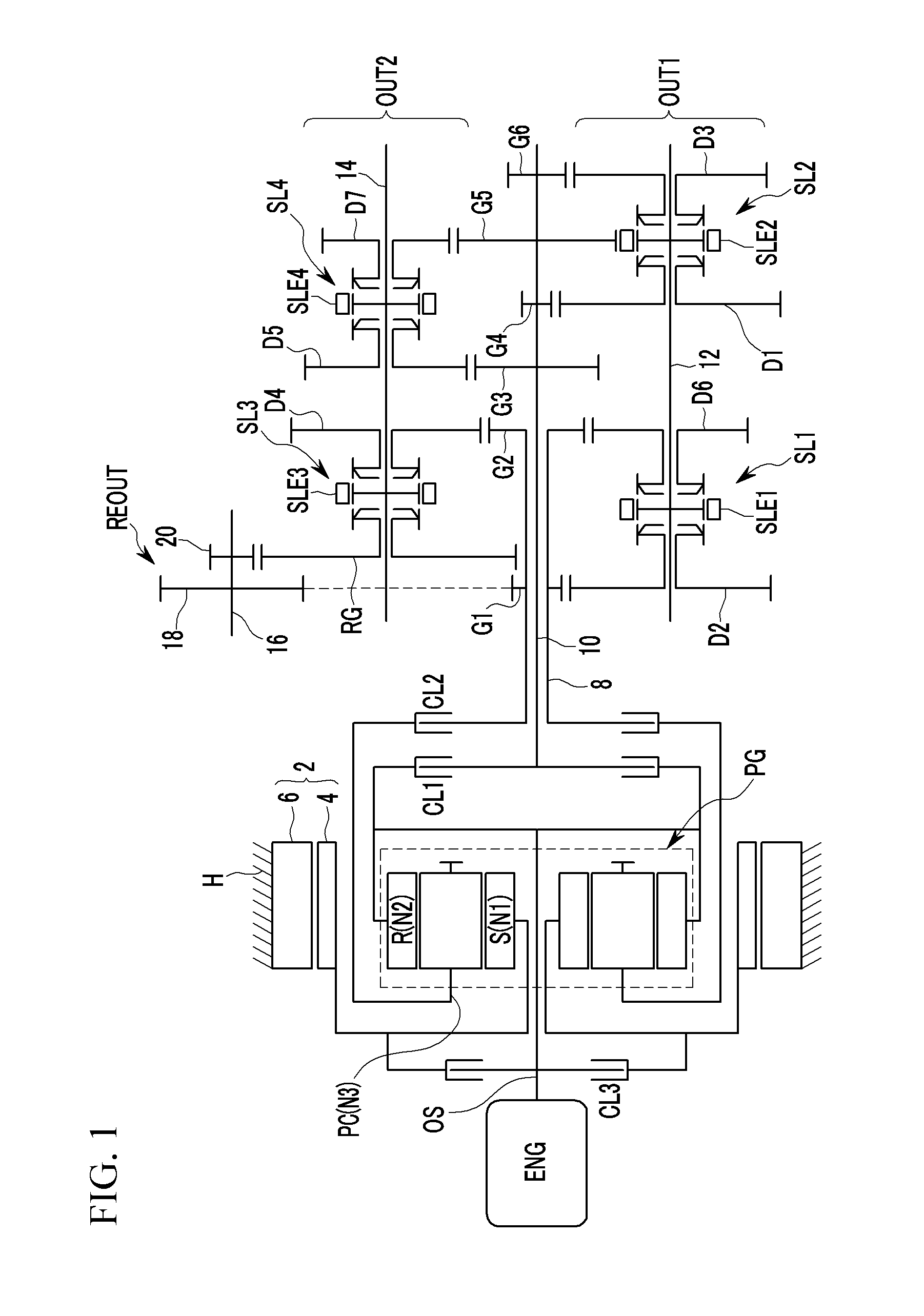 Power transmitting apparatus for vehicle