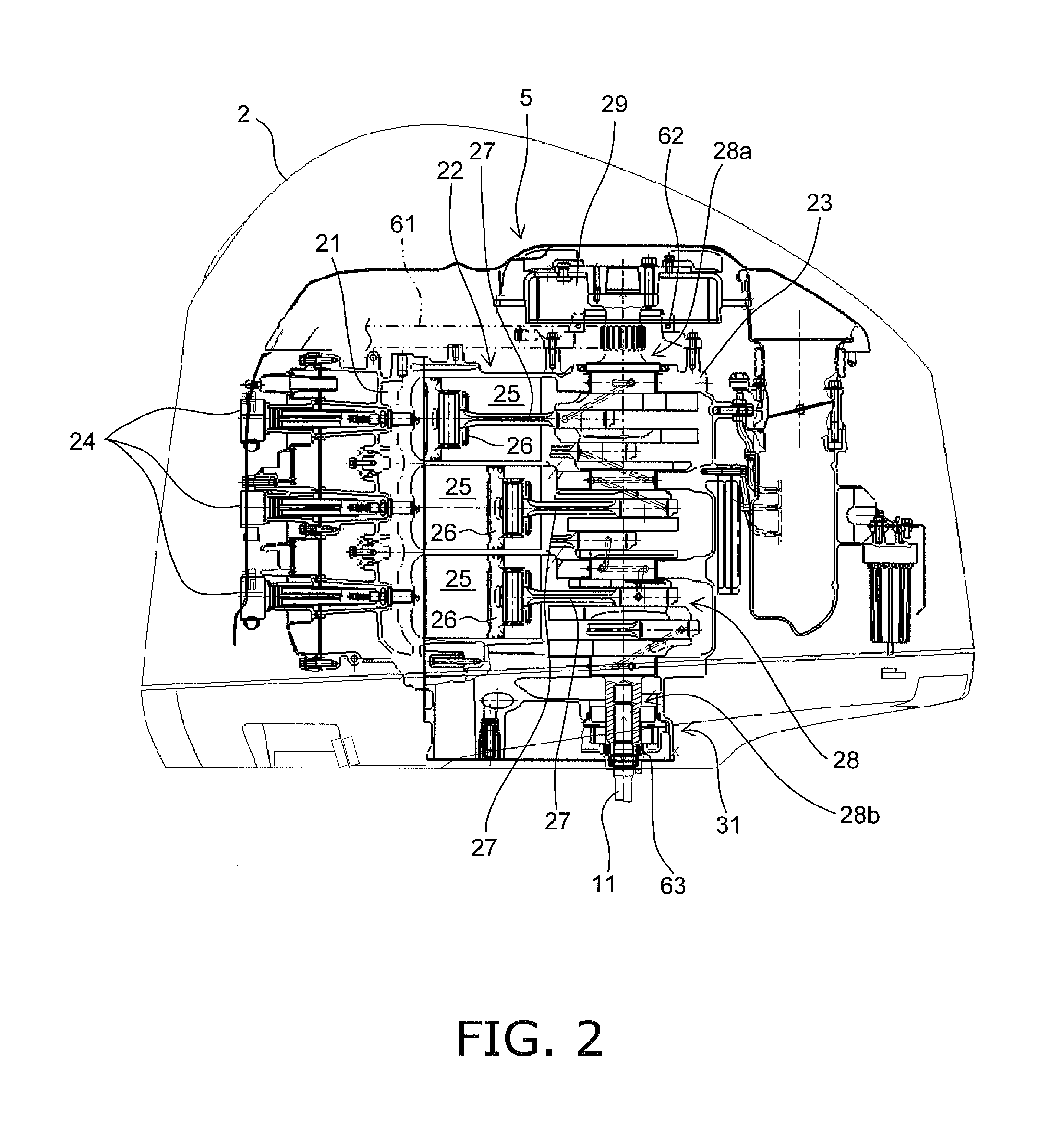 Marine propulsion device