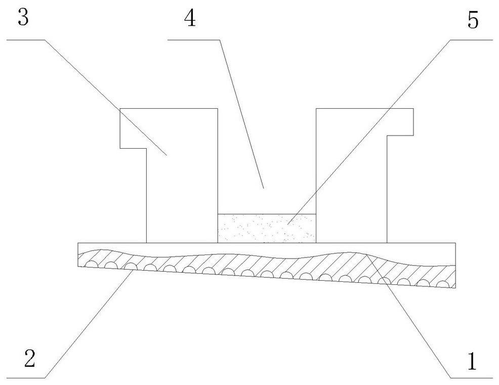 Orthodontic bracket with invisible lining