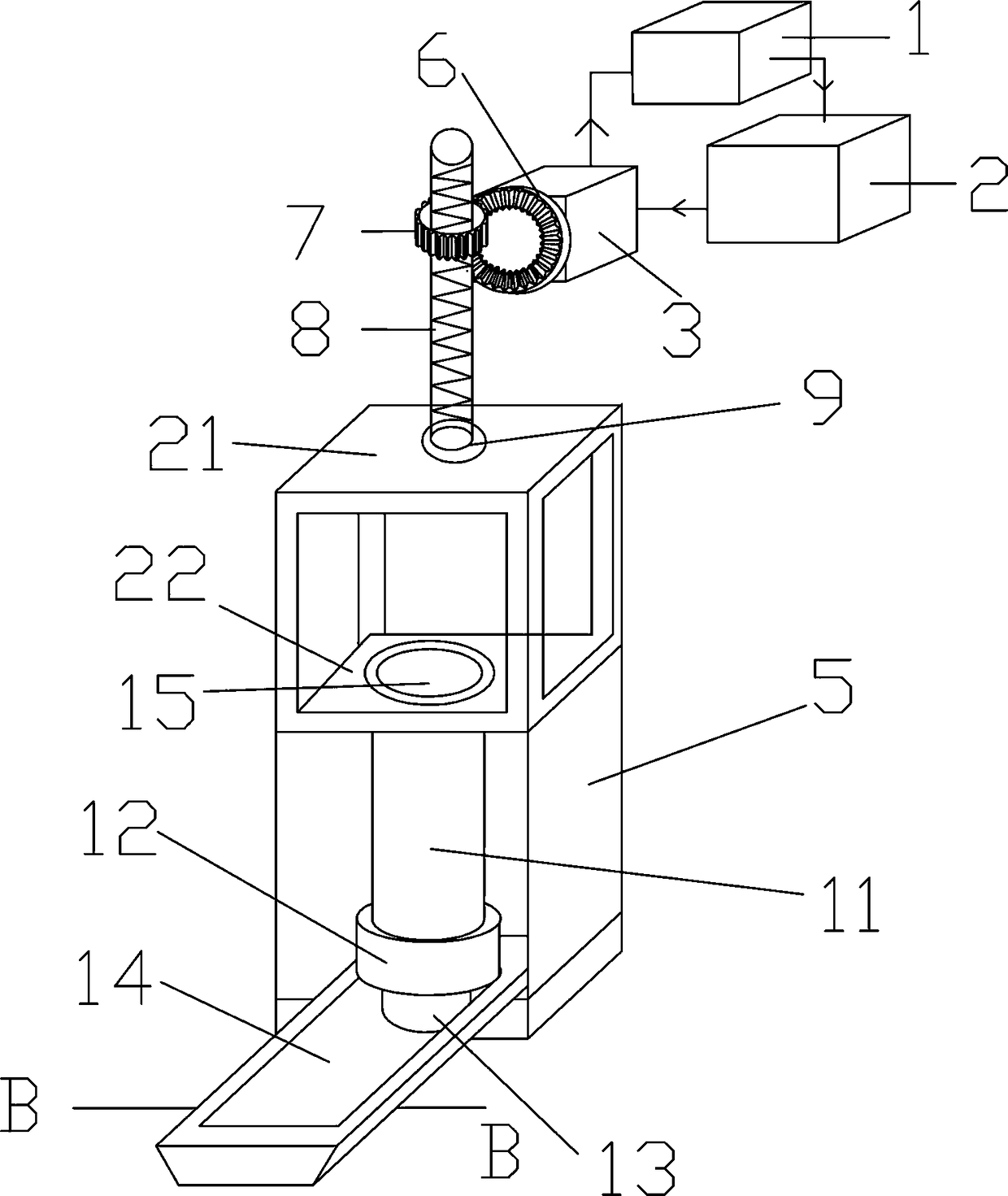 Triaxial test rock sample stripper for rocks