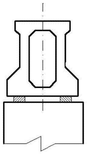 A rail-holding type maglev rail transit box girder