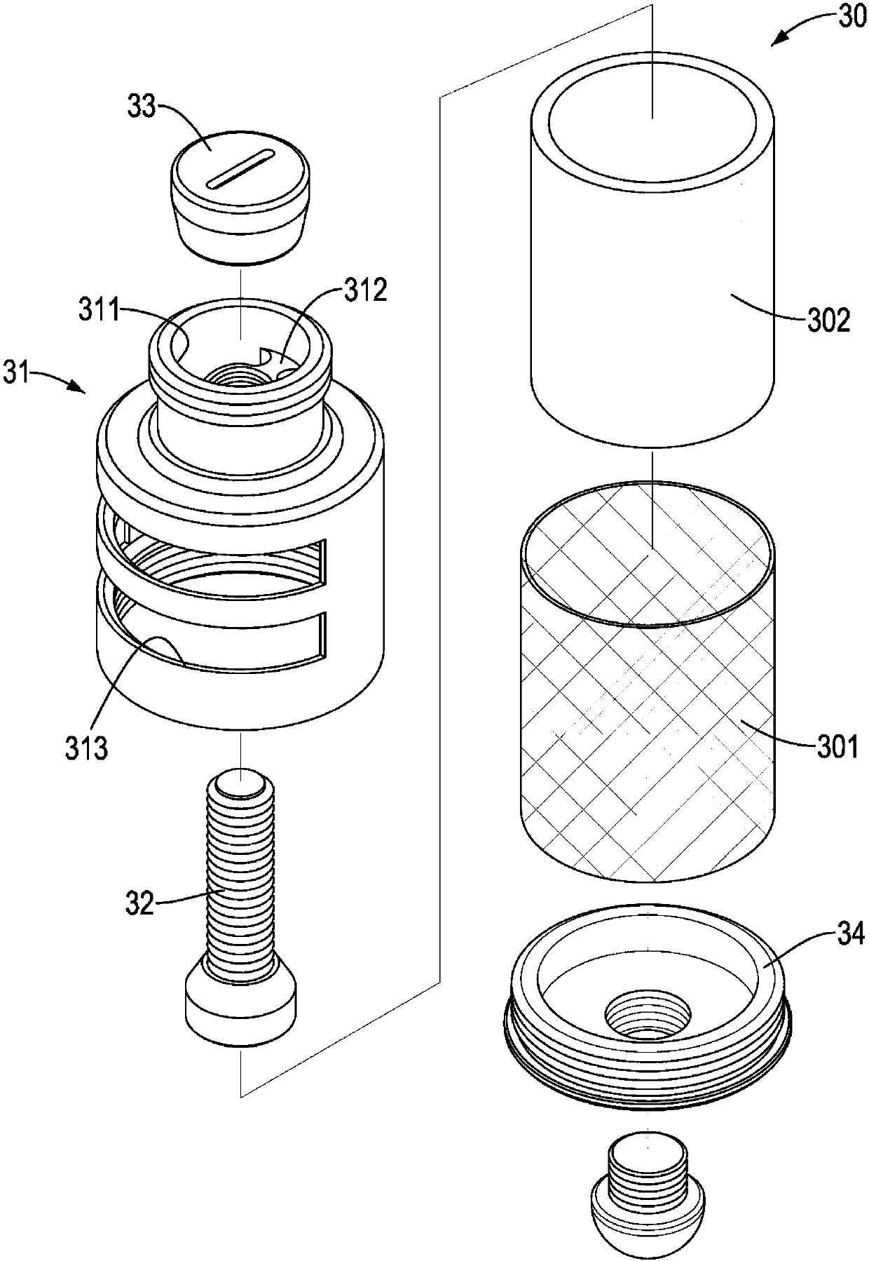 Pneumatic tool with rotating speed and torsion adjusting effects