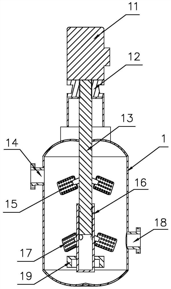 Preparation device and preparation method of hydrophobic slow-release organic-inorganic compound fertilizer