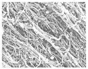 Filtering element capable of resisting high temperature and high pressure and manufacturing method of filtering element