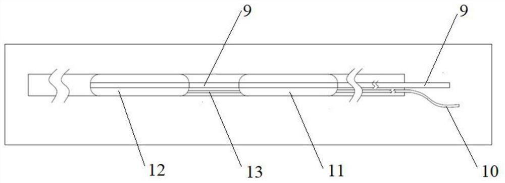 Rapid stoping method for pre-treating hard rock mass invaded by coal face in advance