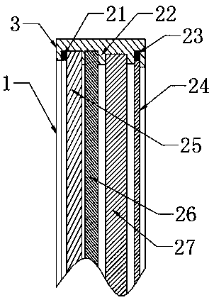 Embedded LED display device