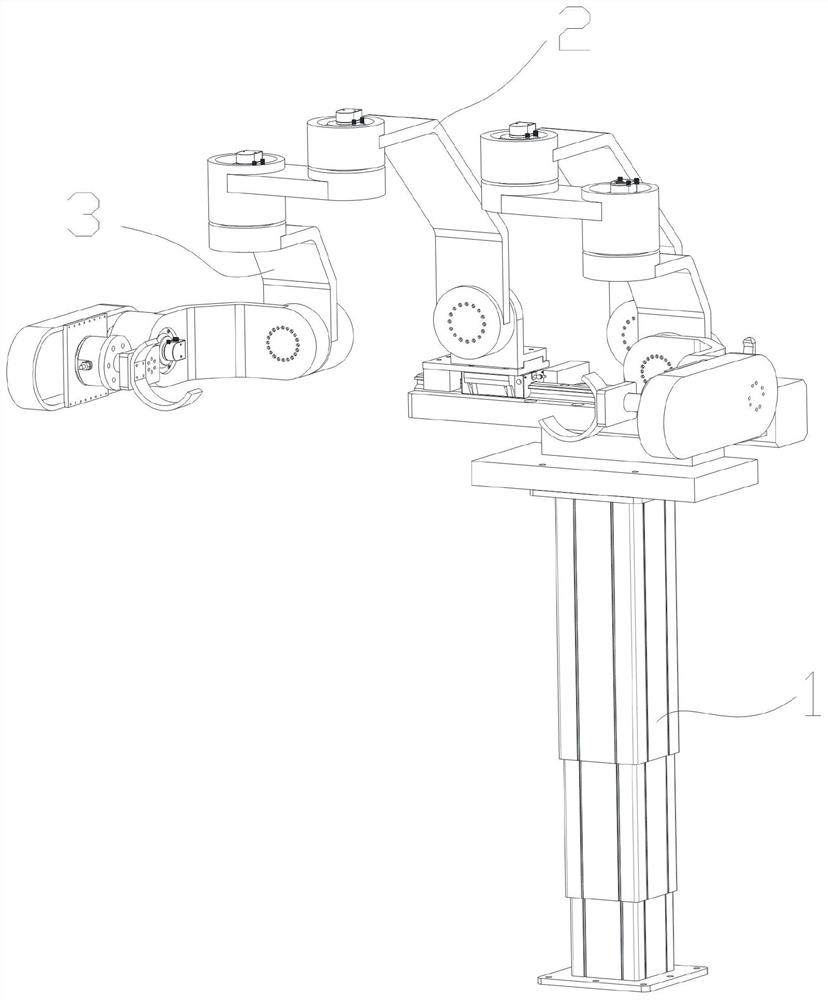 A generalized shoulder joint rehabilitation training device