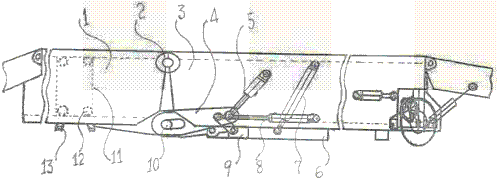 Efficient extending posture adjusting movable trestle