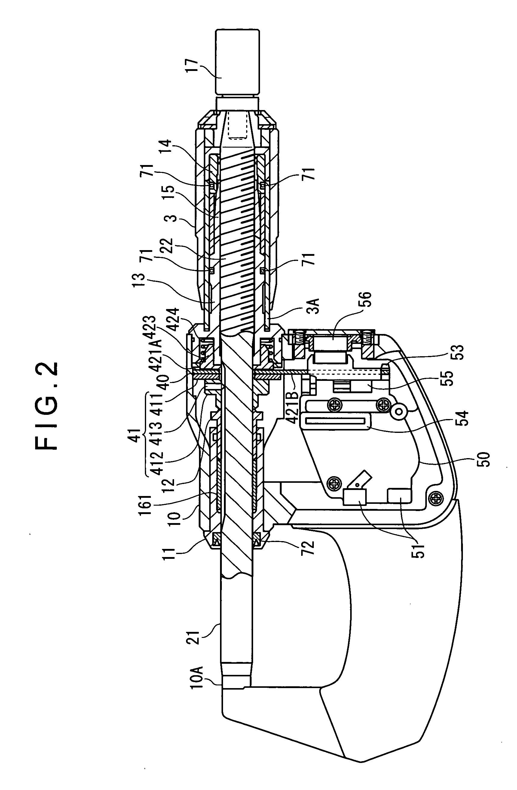 Digital displacement measuring instrument