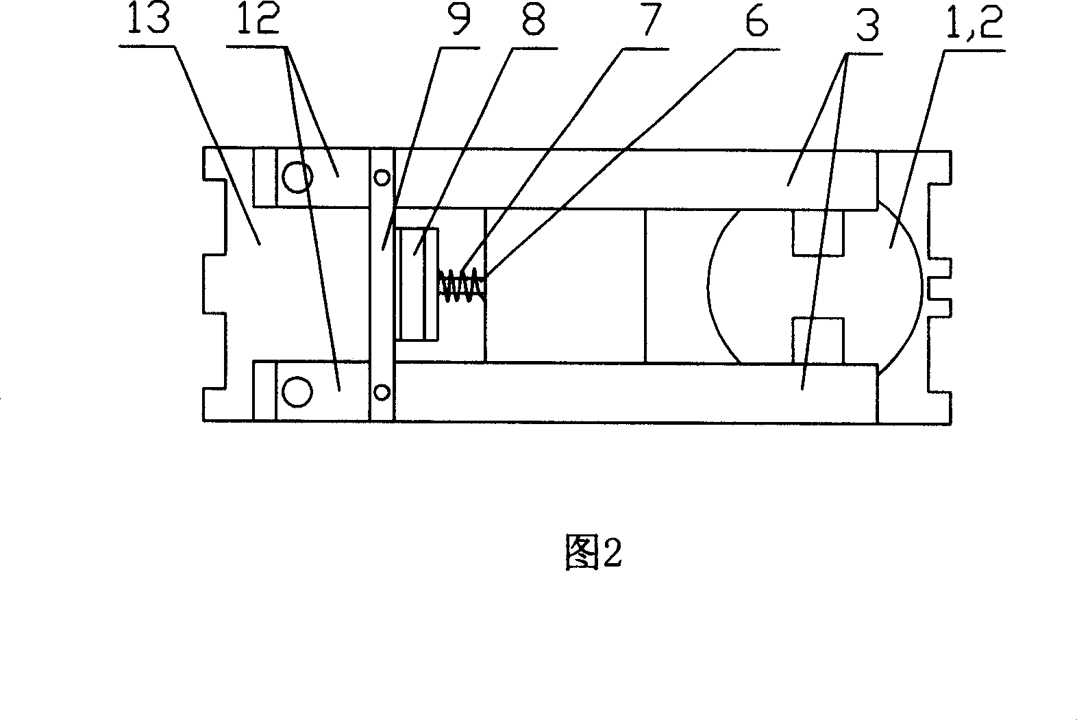 Flameproof protection switch