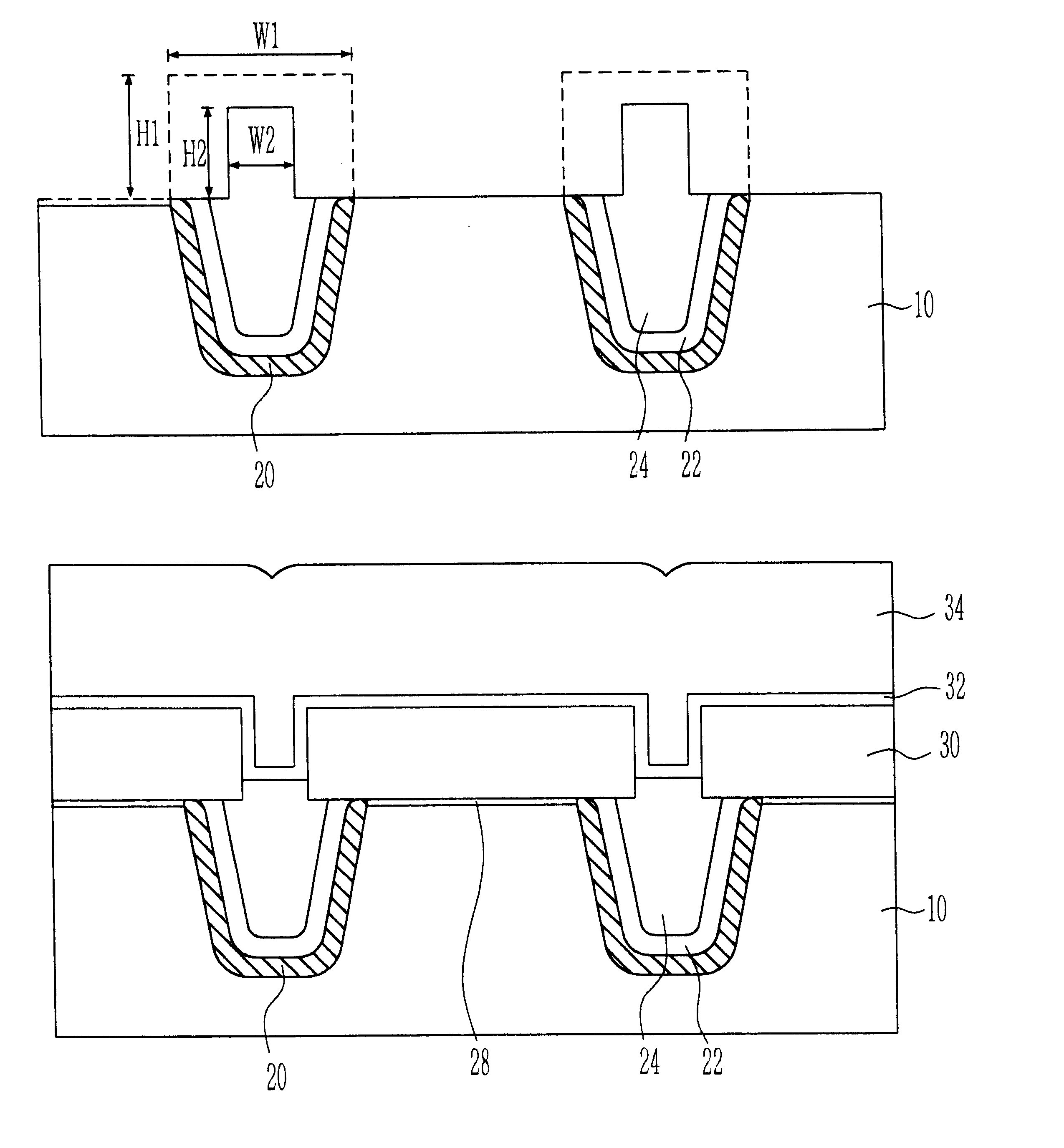 Method of forming a self-aligned floating gate in flash memory cell