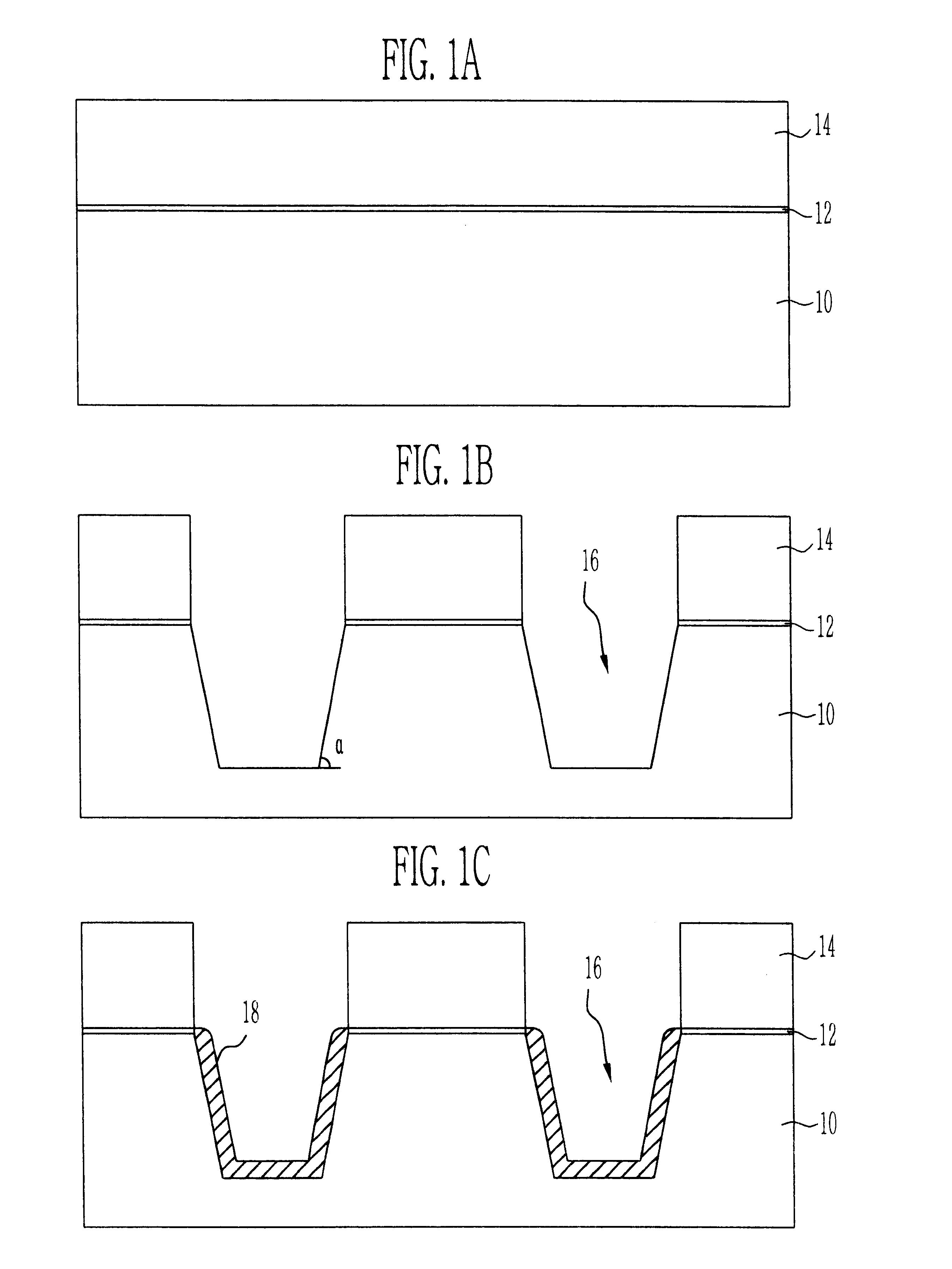 Method of forming a self-aligned floating gate in flash memory cell