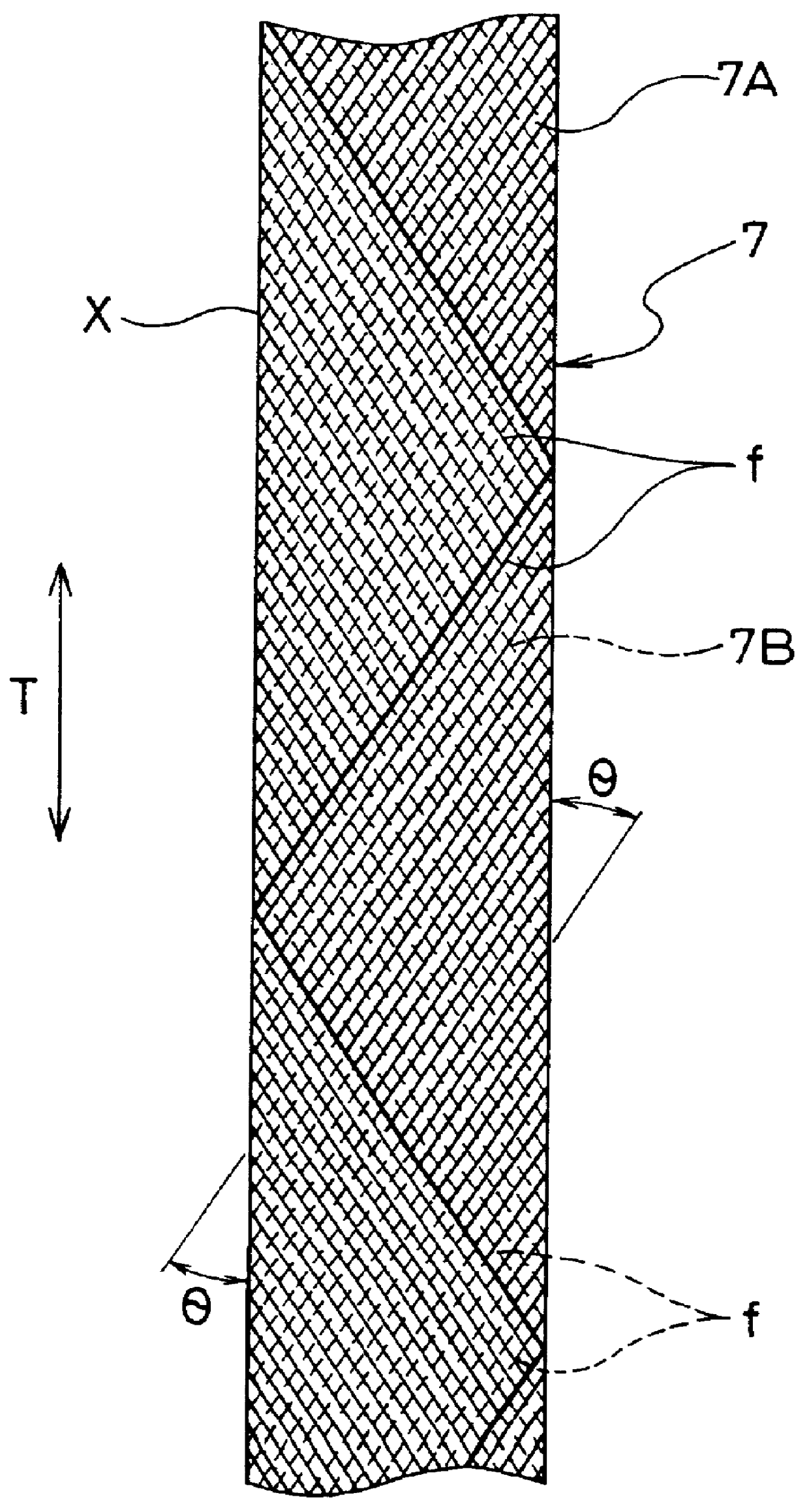 Pneumatic radial tire having at least two zigzag belt layers