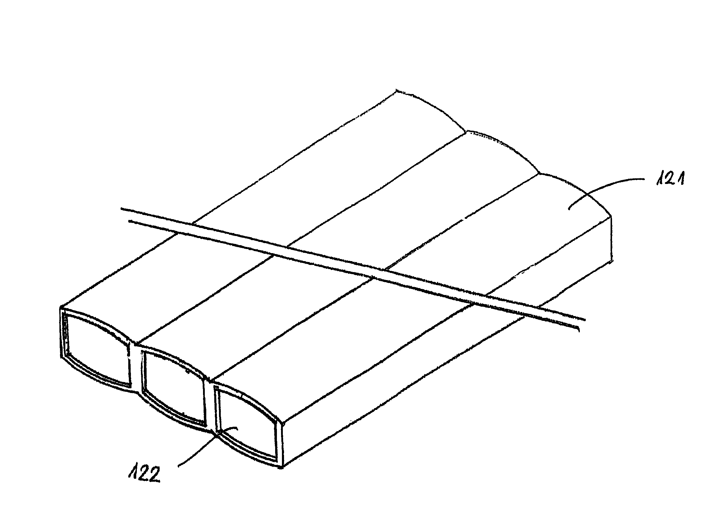 Method and a device for pre-stressed armor