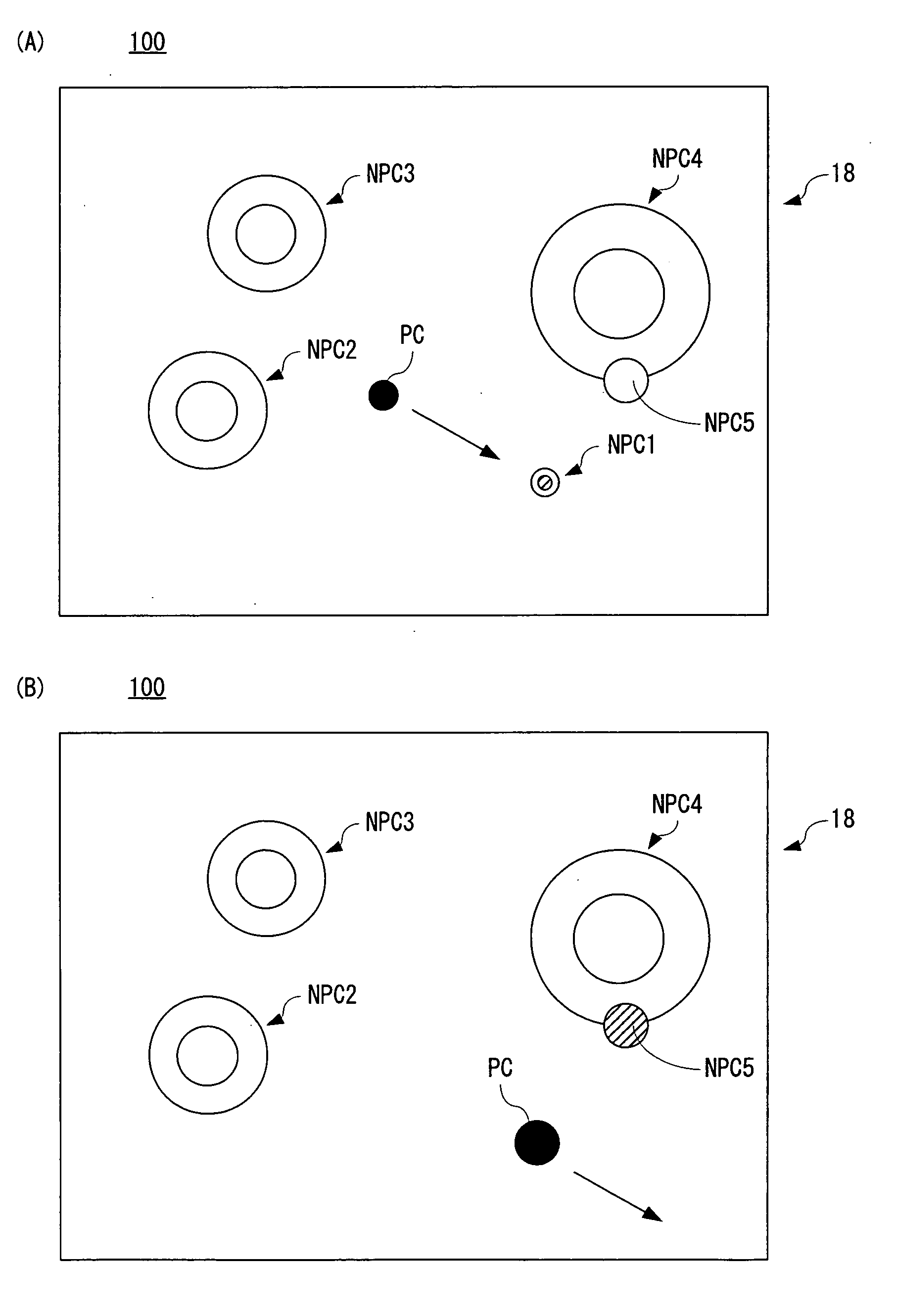 Storage medium storing game program, game apparatus and game controlling method