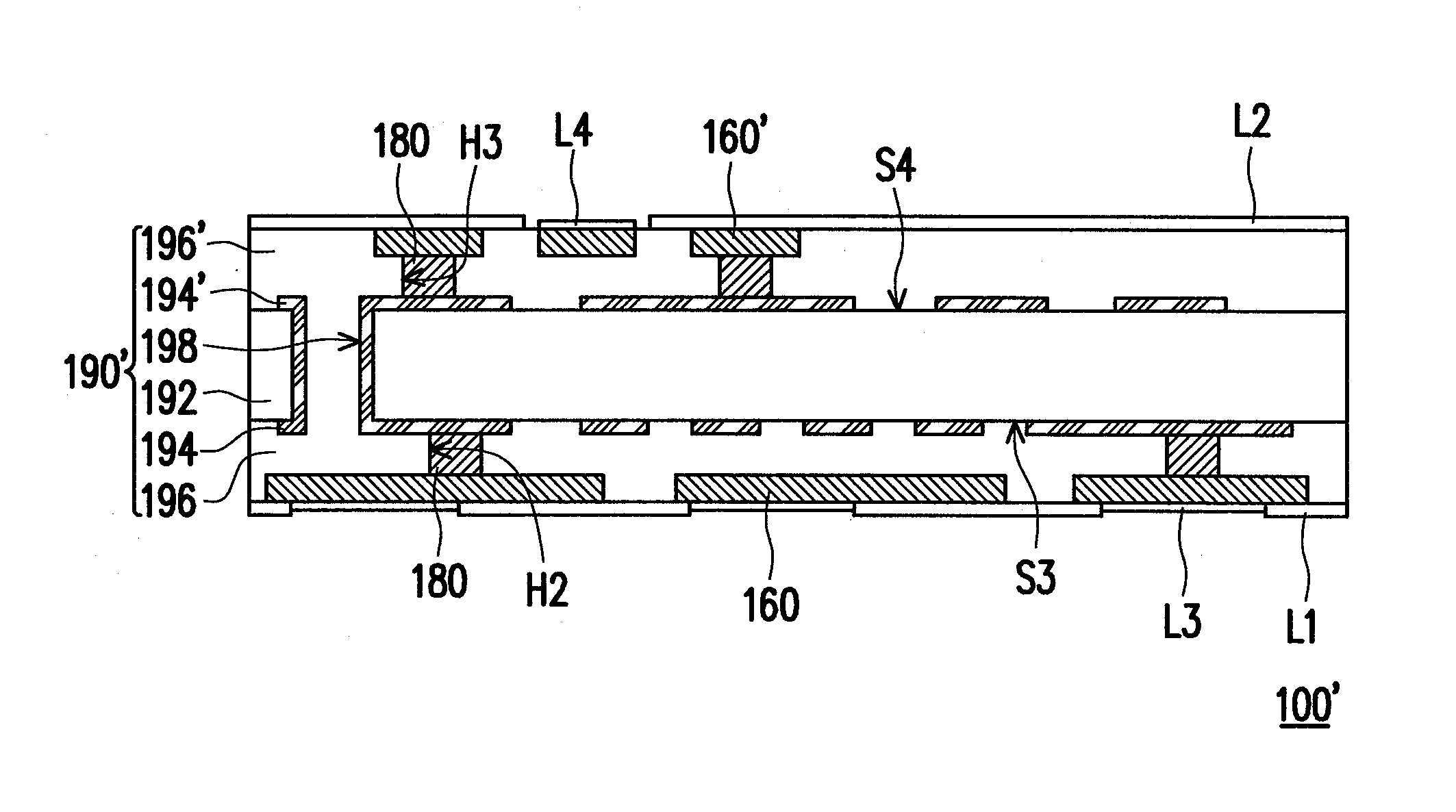 Embedded circuit substrate and manufacturing method thereof