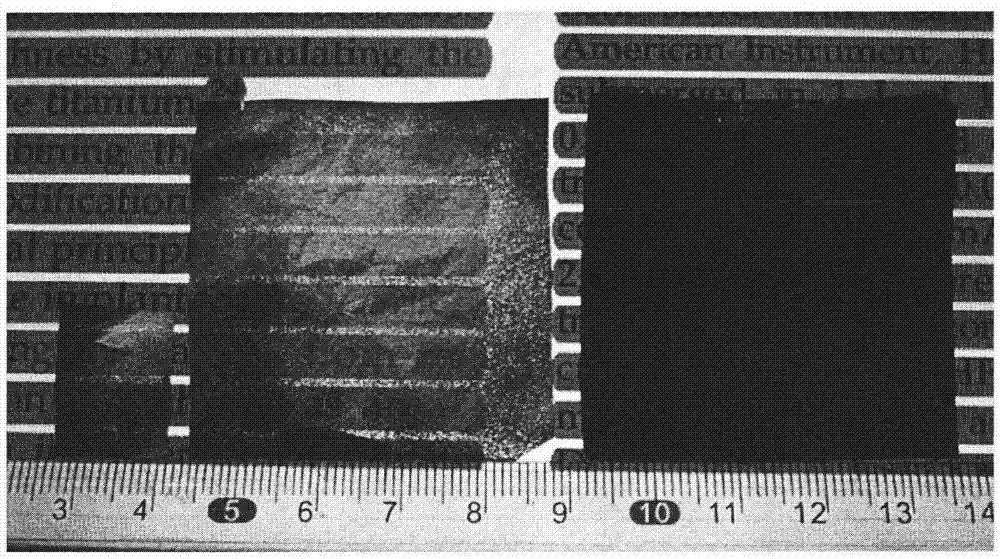 A kind of preparation method of porous titanium