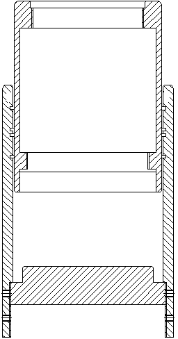 Self-powered circuit breaker and air cylinder assembly thereof