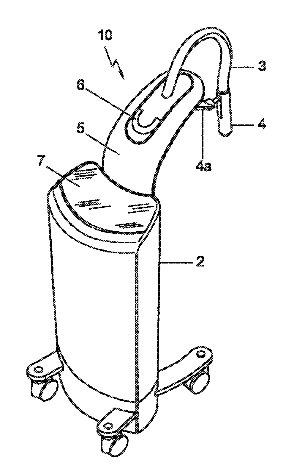 Mobile x-ray unit