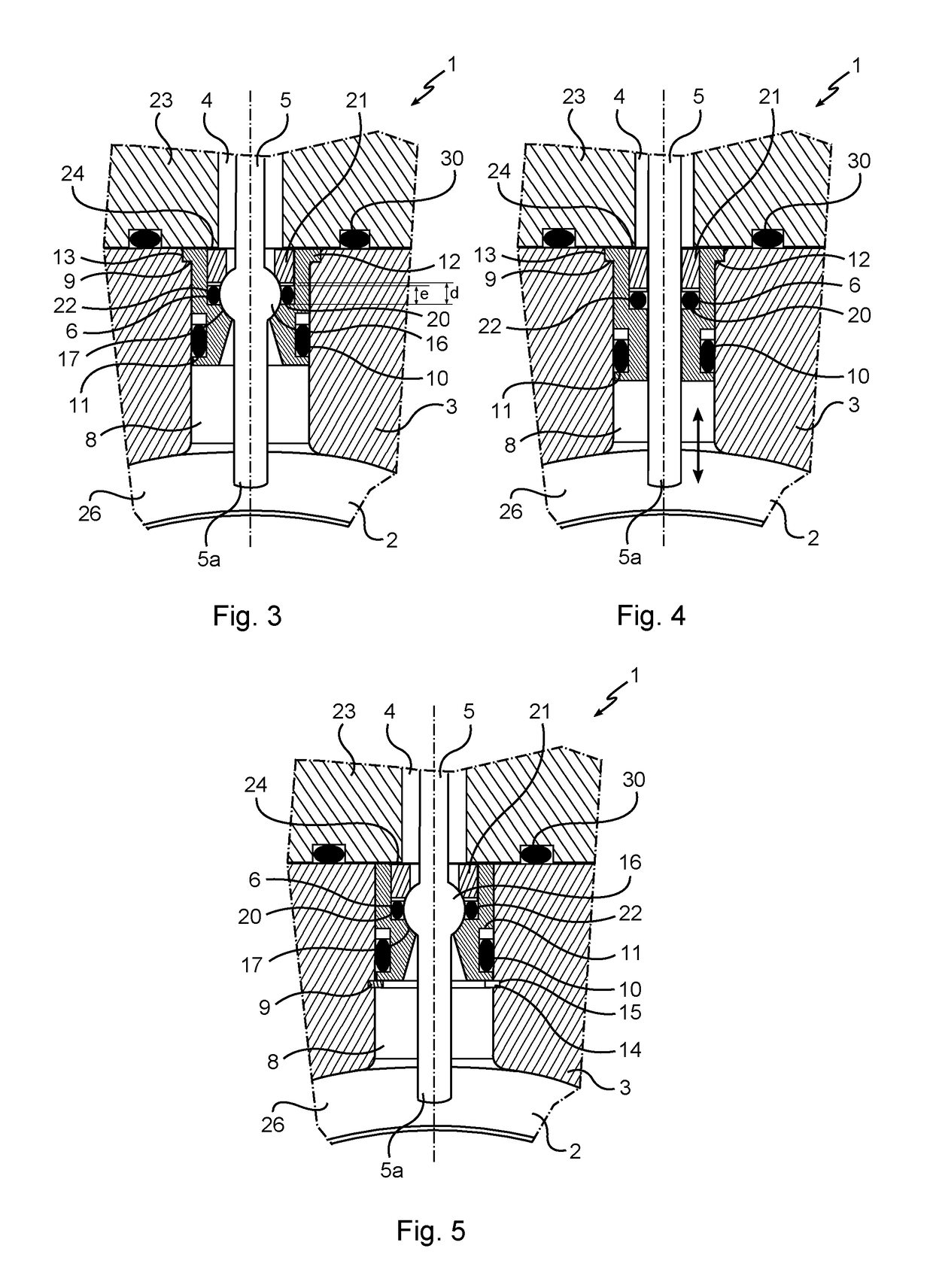 Control system comprising a control rod