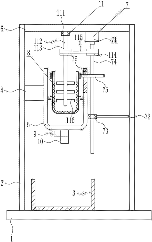 Efficient filtering equipment for juice and residues in raw materials for sugar processing