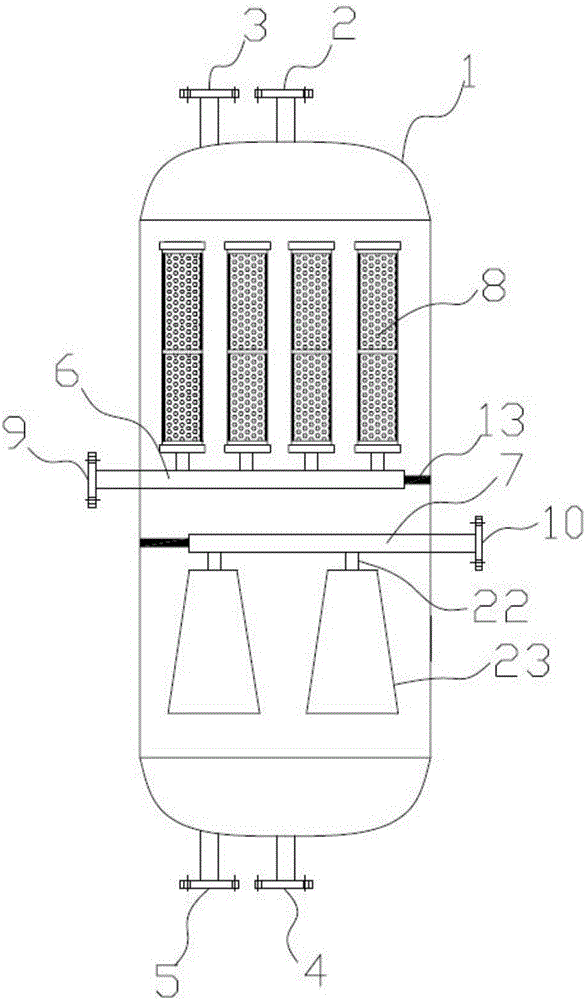 Greasy dirt-resistant oil-water separator