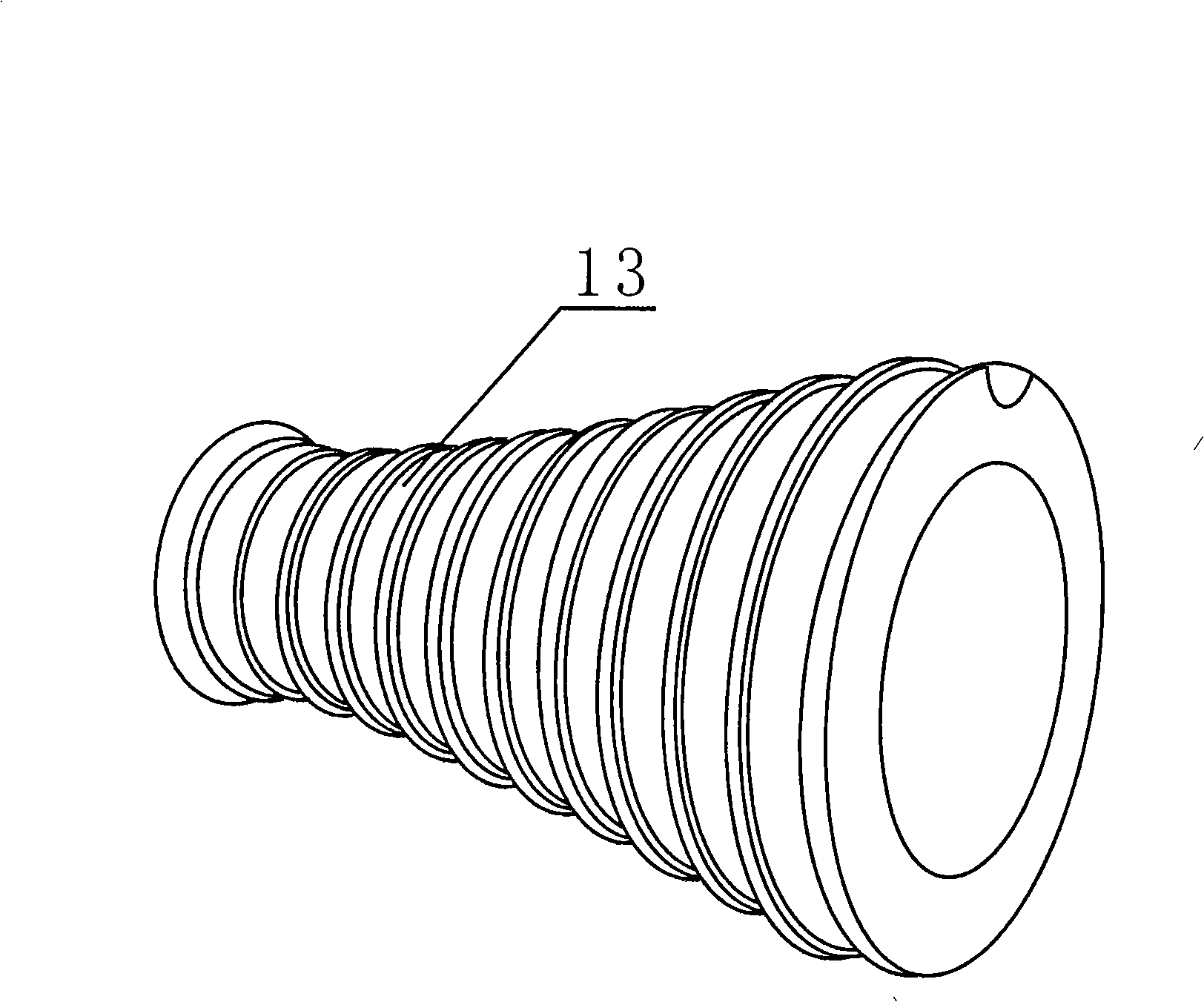 Novel technique of tungsten-molybdenum wire drawing and wire drawing device thereof