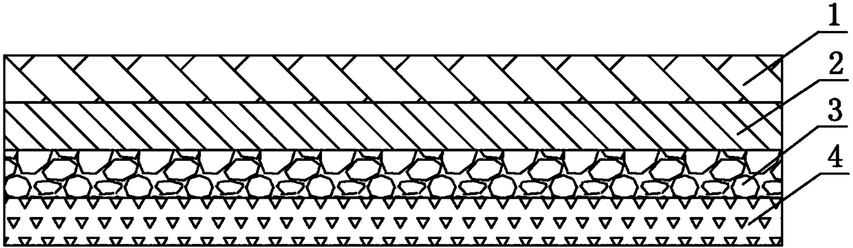 Water transfer film with concave and convex effects and preparation method thereof