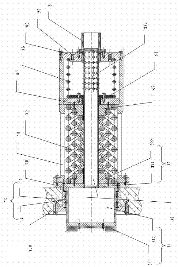 Solid-liquid buffer