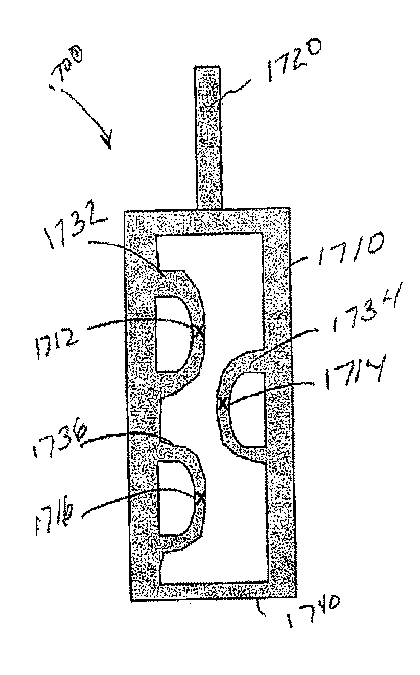 Compressive contact for high speed electrical connector