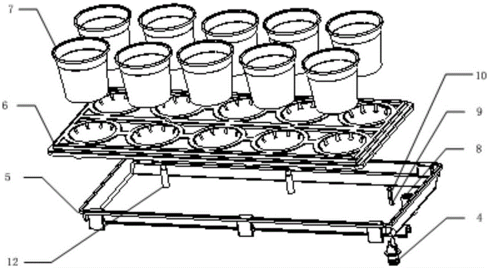 Soilless culture device and method thereof