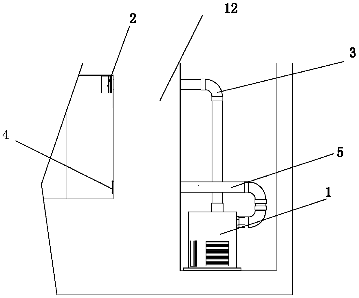 Whole-performance air conditioner integration unit as well as air duct structure and compatible system function flow thereof