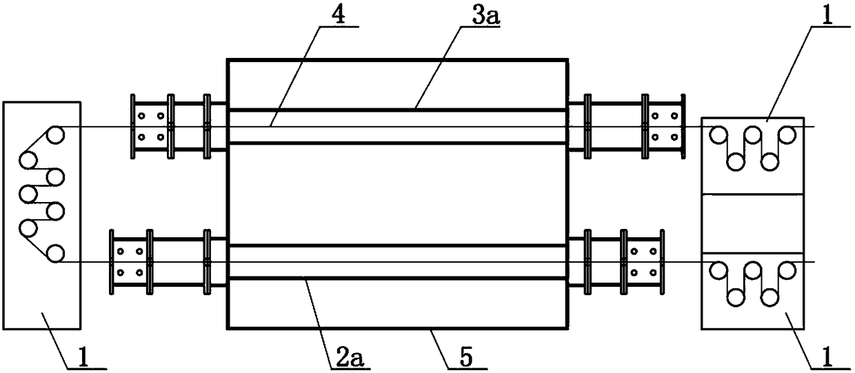 High-efficiency carbon fiber pre-carbonization process and equipment