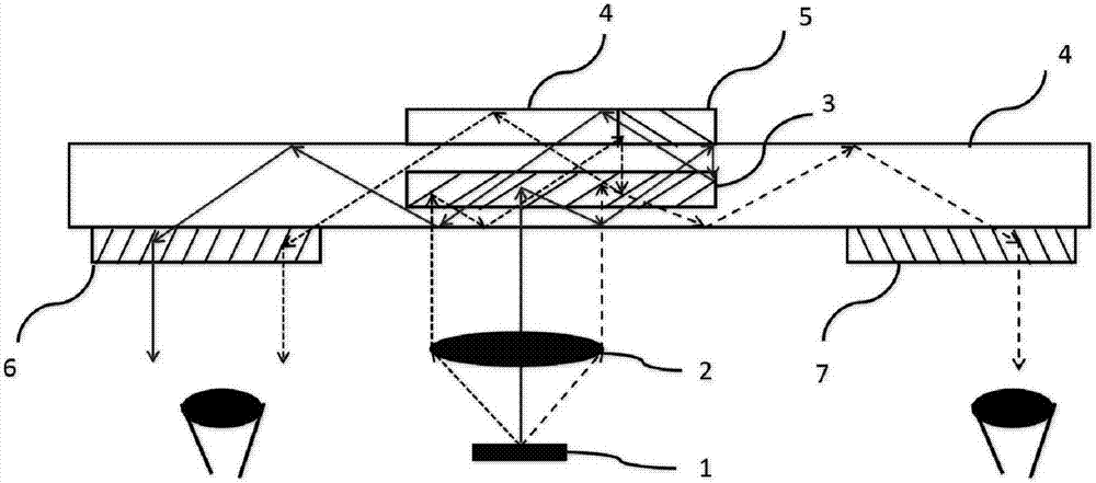 Near-to-eye binocular display device