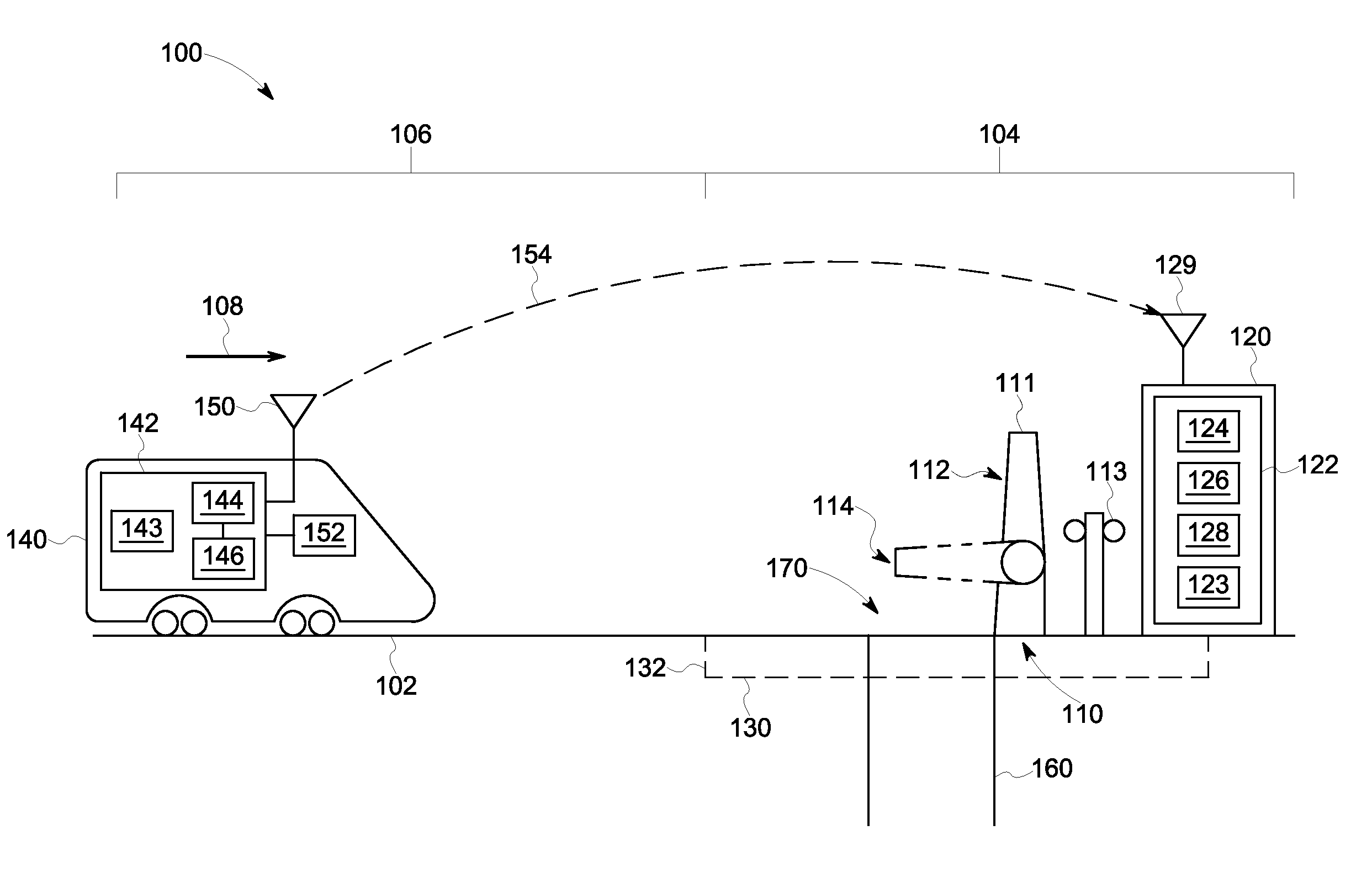 Systems and method for controlling warnings at vehicle crossings