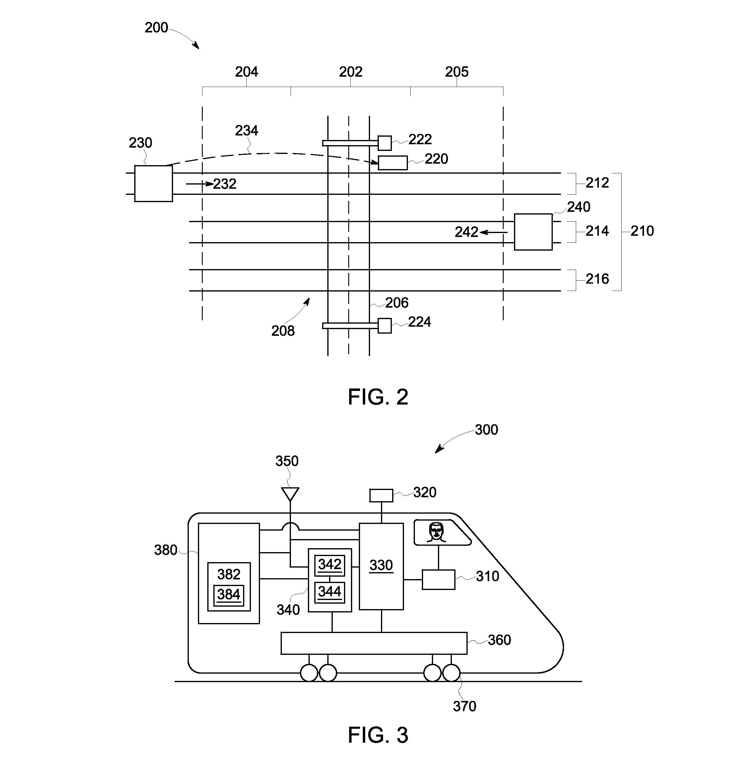 Systems and method for controlling warnings at vehicle crossings