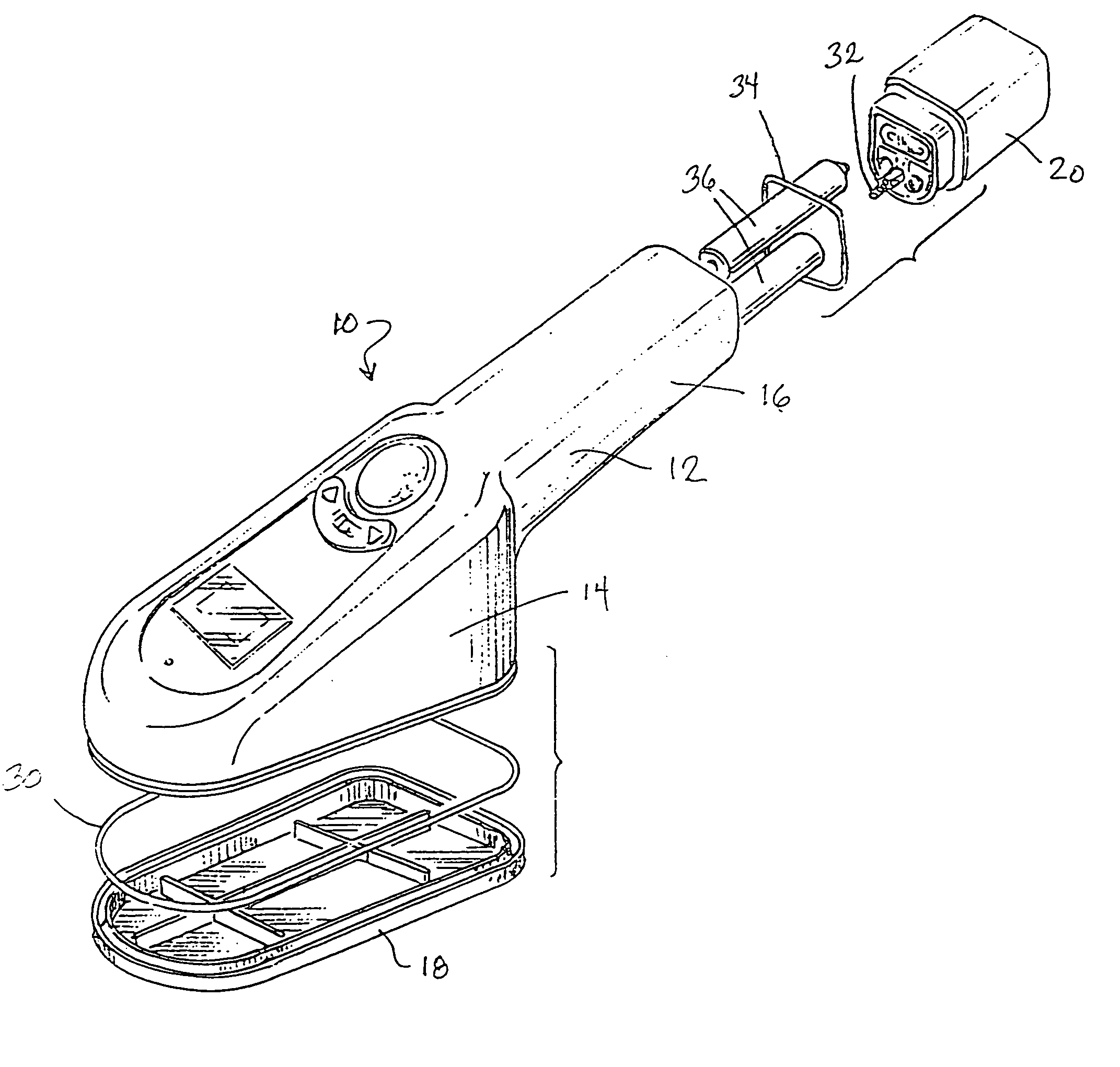 Housing for portable handheld electronic device