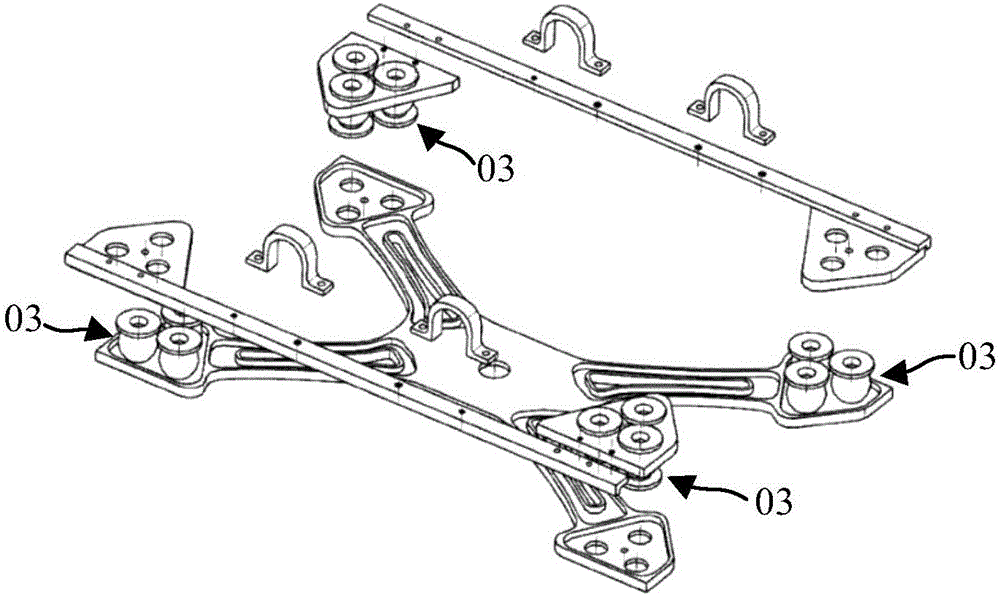 Shock-absorbing device and unmanned aerial vehicle