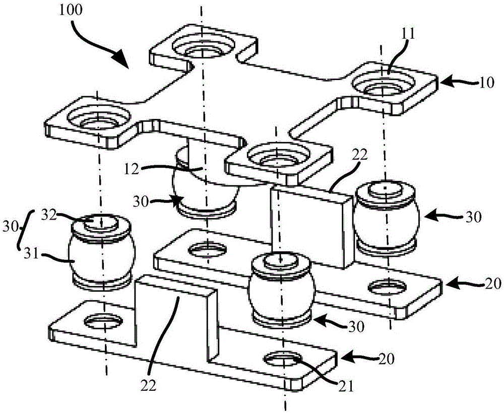 Shock-absorbing device and unmanned aerial vehicle